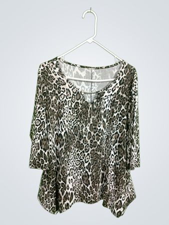 Leopard Print Blouse