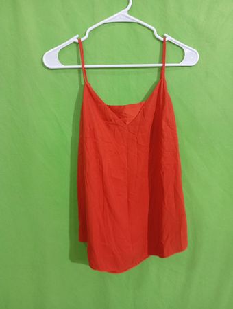 Orange Tank Top