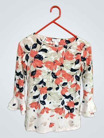 Charter Club Floral Blouse