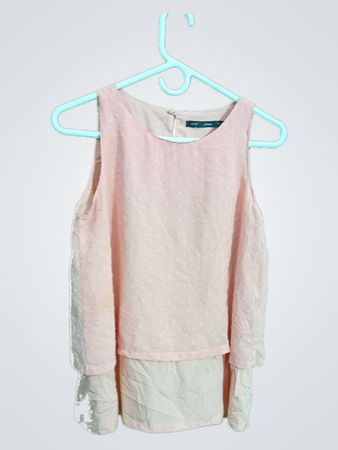 Forme Sleeveless Textured Blouse