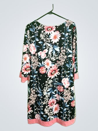 Croft & Barrow Floral Print Midi Dress