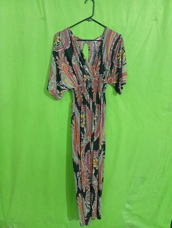 Paisley Pattern Jumpsuit