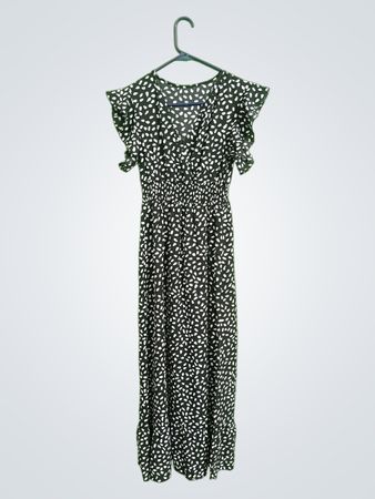 Black and White Polka Dot Dress