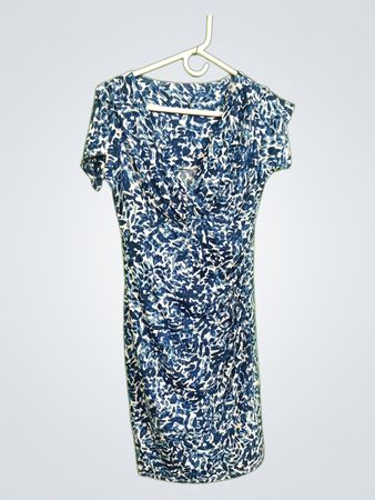 Blue Floral Dress
