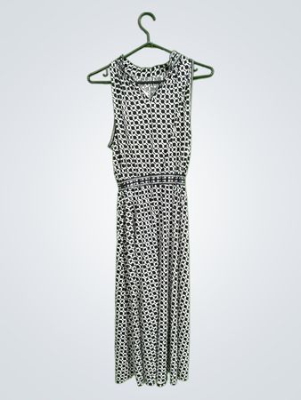 Black and White Polka Dot Dress