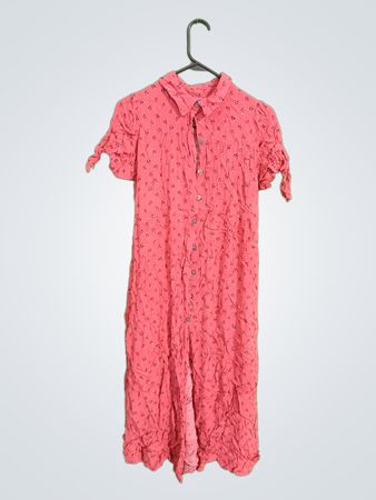 Pink Floral Dress