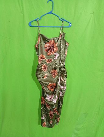 Green Floral Jumpsuit