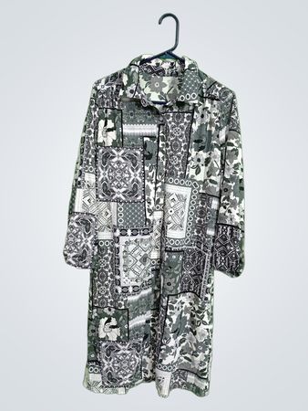 Patchwork Floral Dress