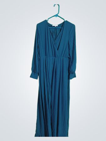 Long Blue Dress