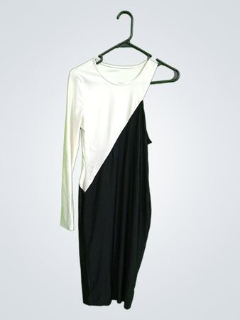 Black and White Dress