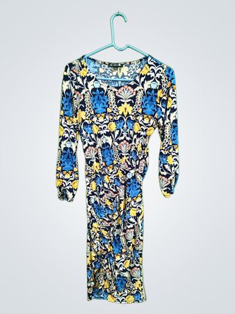 INC Floral Long Sleeve Dress