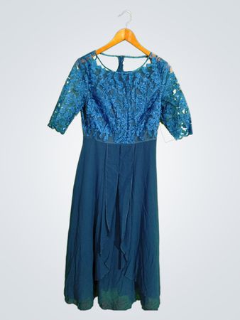 Blue Lace Dress