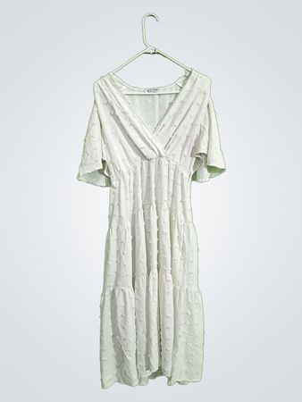 White Midi Dress