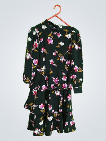 Floral Ruffled Dress