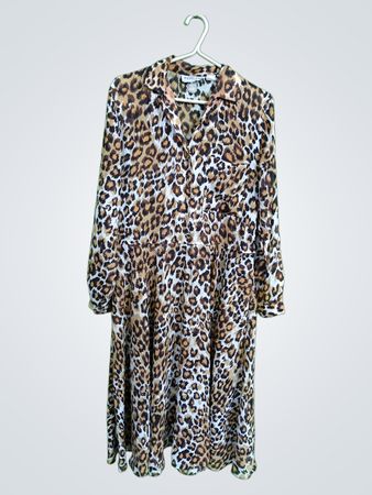 Andrea Gayle Leopard Dress