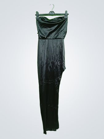 Black Satin Dress