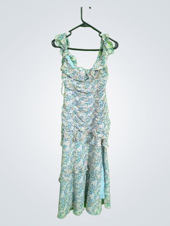 ASTR Floral Midi Dress