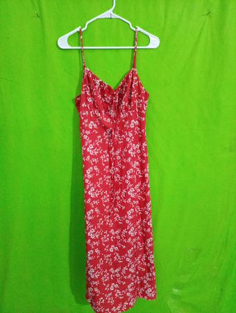 Red Floral Jumpsuit