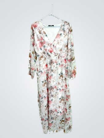 ZAFUL Floral Maxi Dress