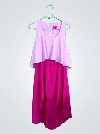 Pink and Purple Dress