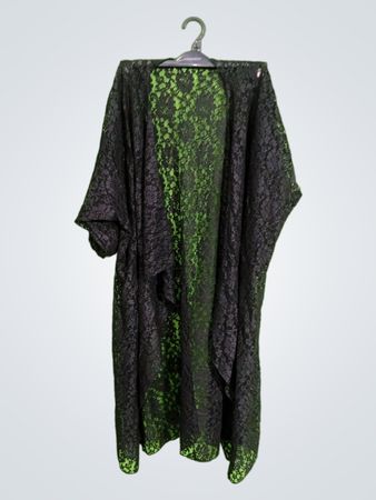 Lularoe Black Lace Kimono