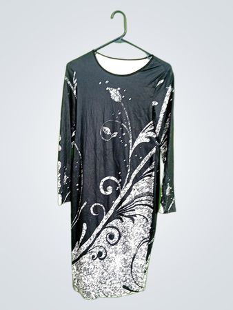 Black and White Dress
