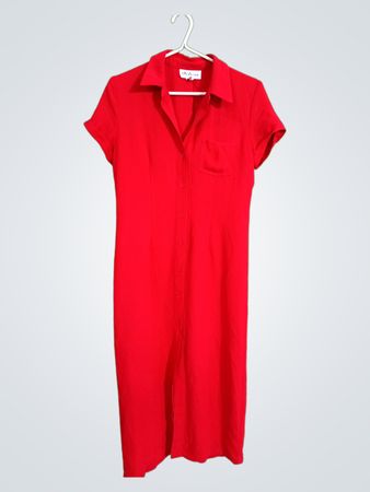 Delicia Red Dress