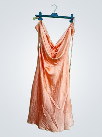 Peach-colored Dress