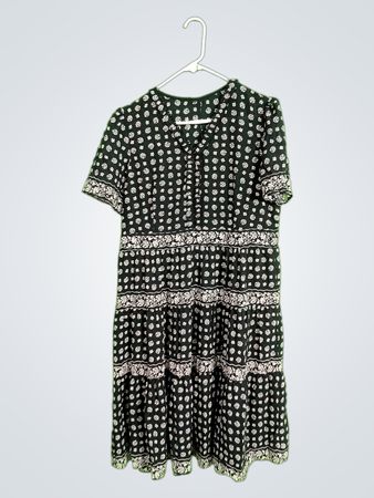 Black Floral Dress