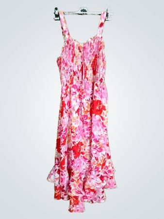 Pink Floral Sundress