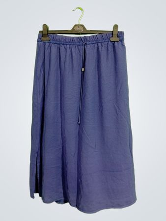 Faded Glory Navy Blue Wide-Leg Pants
