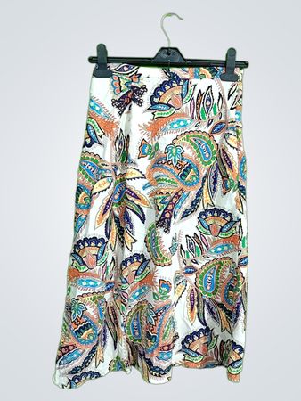 Van Heusen Printed Midi Skirt