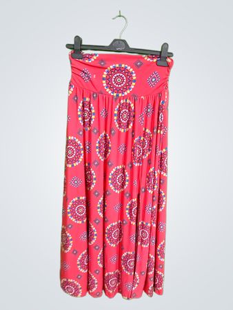 Pink Floral Skirt