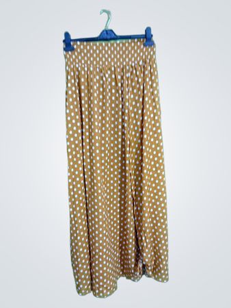Brown Polka Dot Skirt