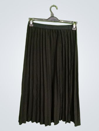 Black Pleated Skirt