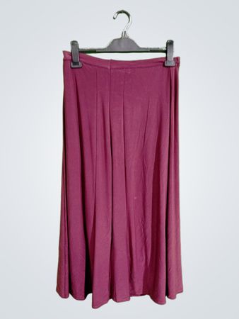 Maroon Skirt