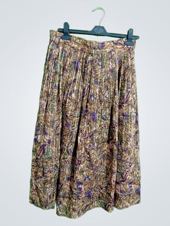 Floral Pattern Skirt