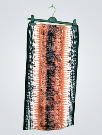 Ikat Print Maxi Skirt