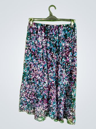 Floral Pattern Skirt