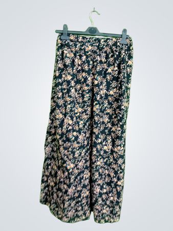 Floral Pattern Pants