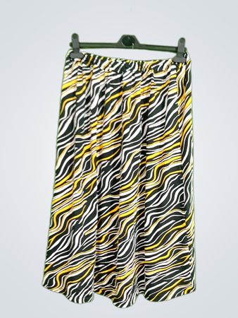 Zebra Print Skirt