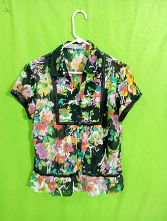 Floral Short Sleeve Shirt