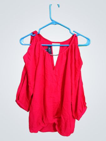 Red Women's Blouse