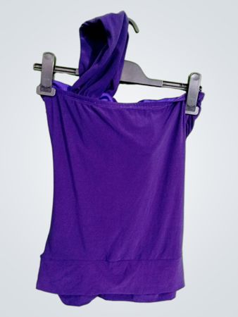 Purple Halter Top