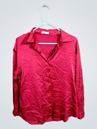 CHIGANT Red Long-Sleeve Shirt