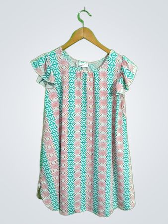 Girl's Patterned Dress