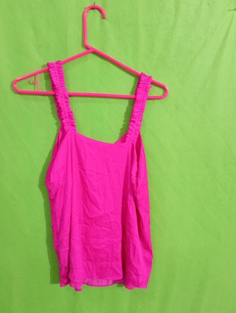 Naked Zebra Pink Tank Top