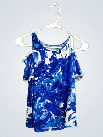 Blue Floral Dress