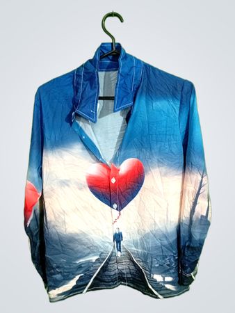Graphic Print Jacket