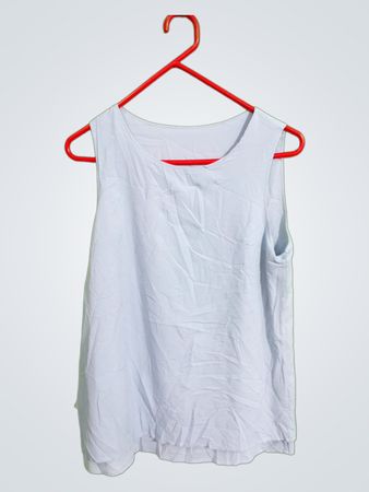Light Blue Sleeveless Top